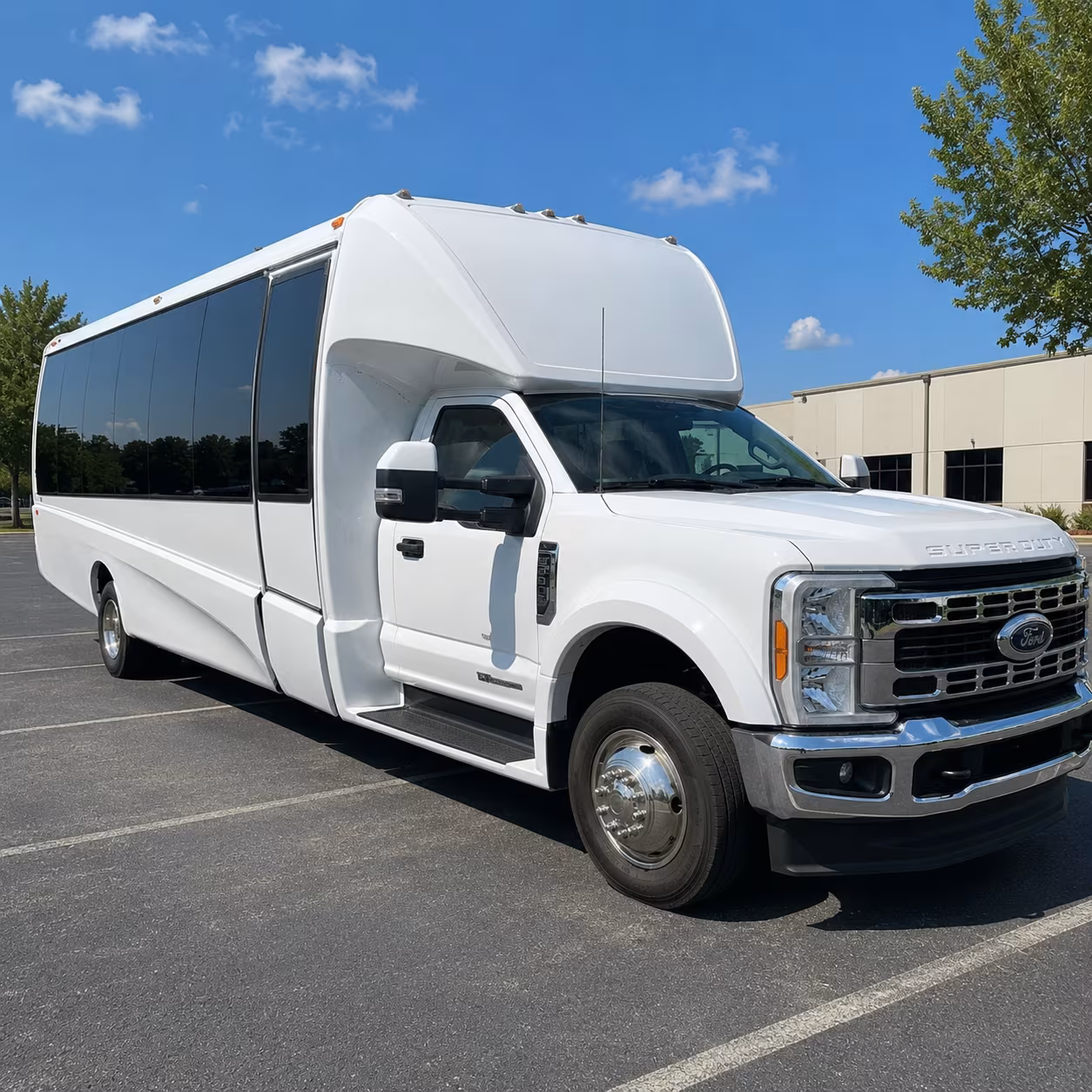 employee shuttle buses for rochester companies and corporate campuses