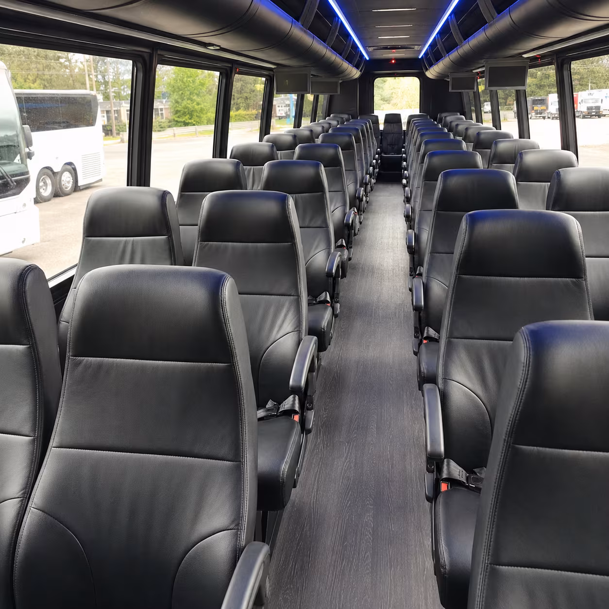 minibus rentals for small rochester wedding parties and bridal shuttles