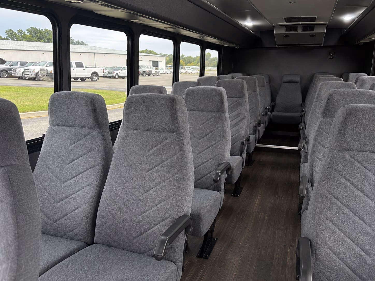 rochester 20 passenger minibus inside