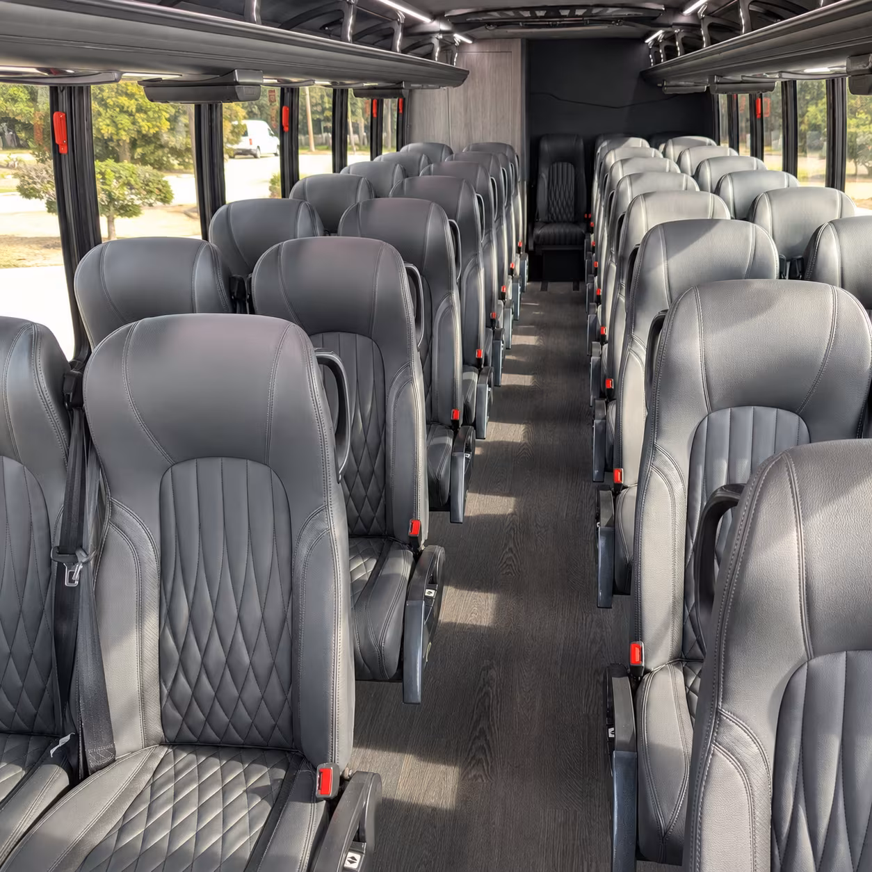 rochester 25 passenger minibus inside