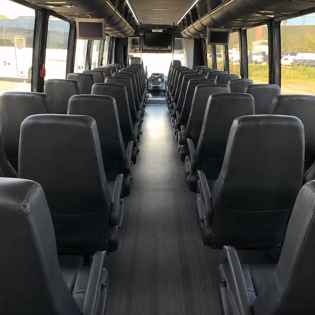 rochester 28 passenger minibus inside