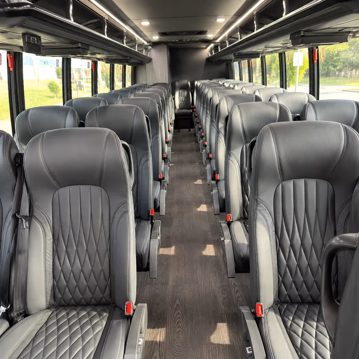 rochester 30 passenger minibus inside