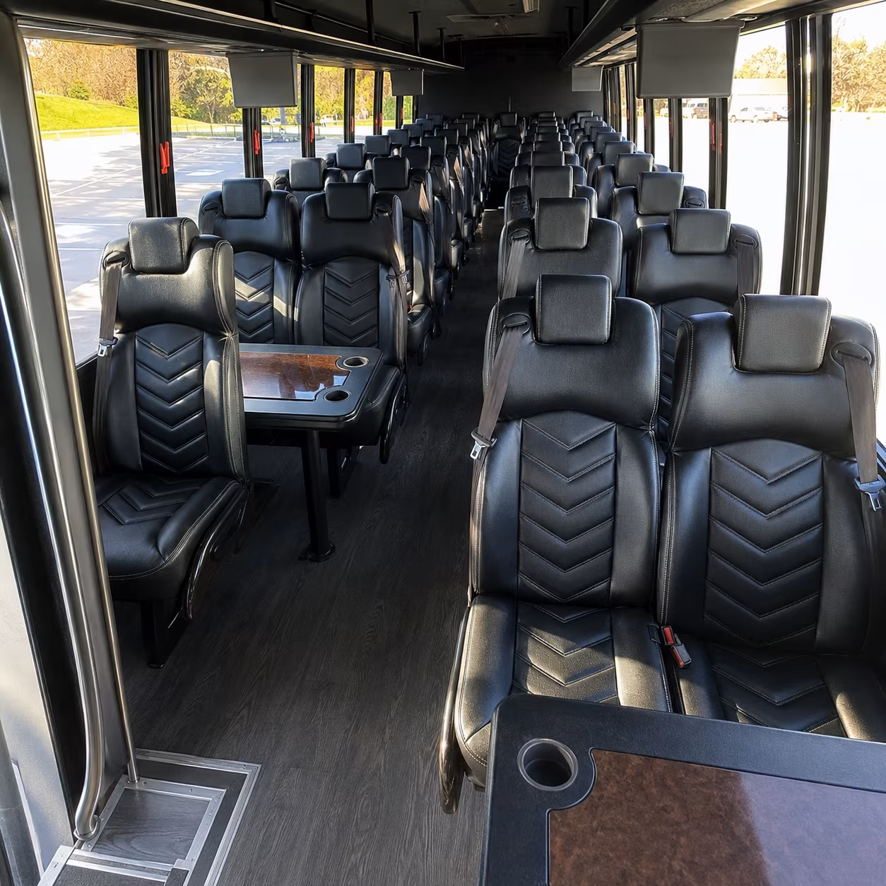 rochester 30 passenger minibus interior