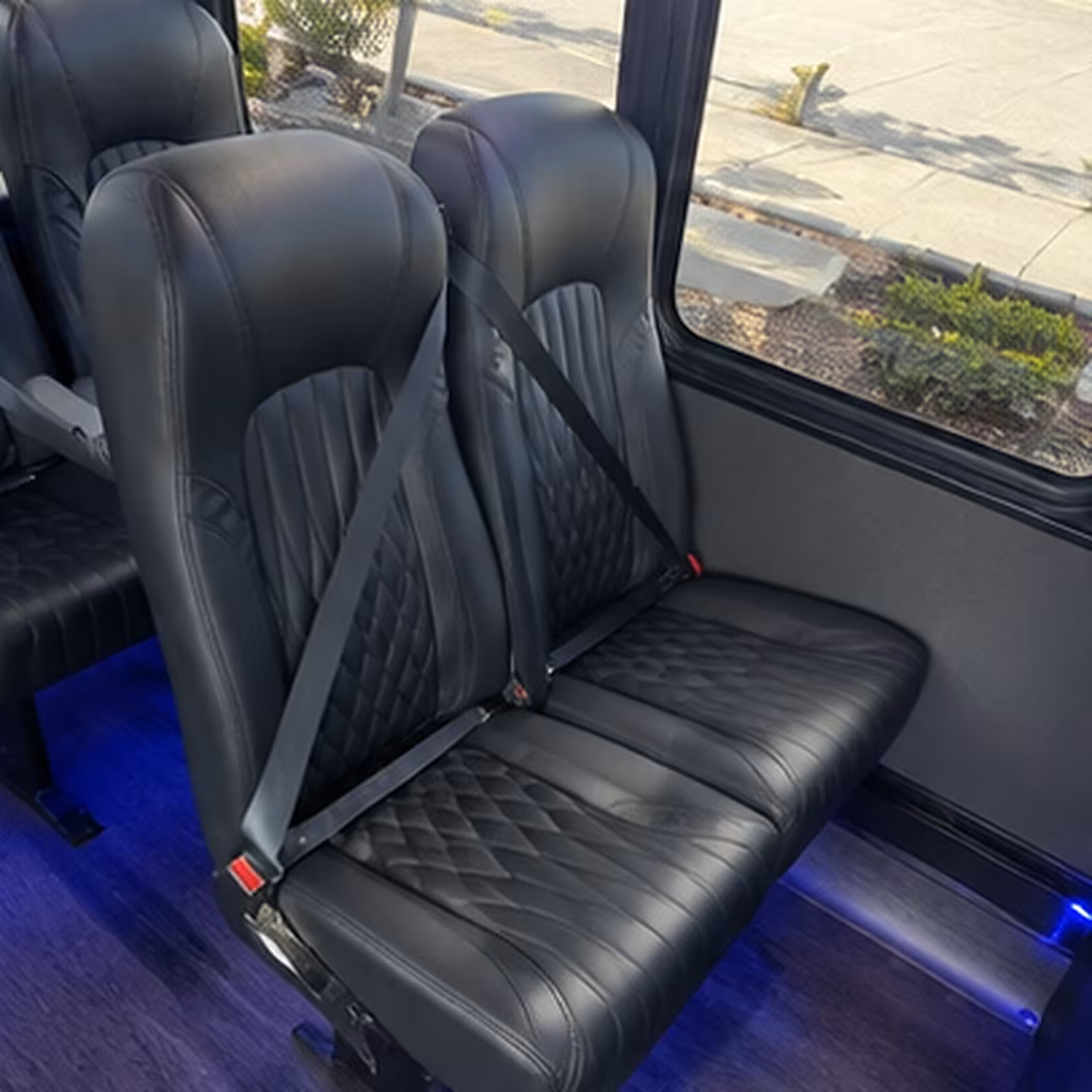 rochester corporate event transportation onboard seating