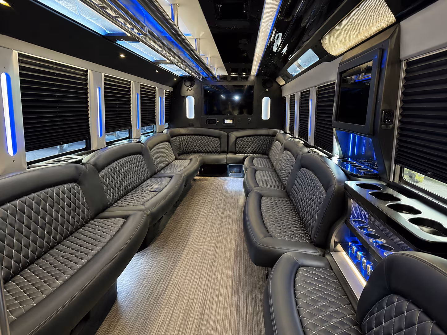 rochester new york wedding party bus rental