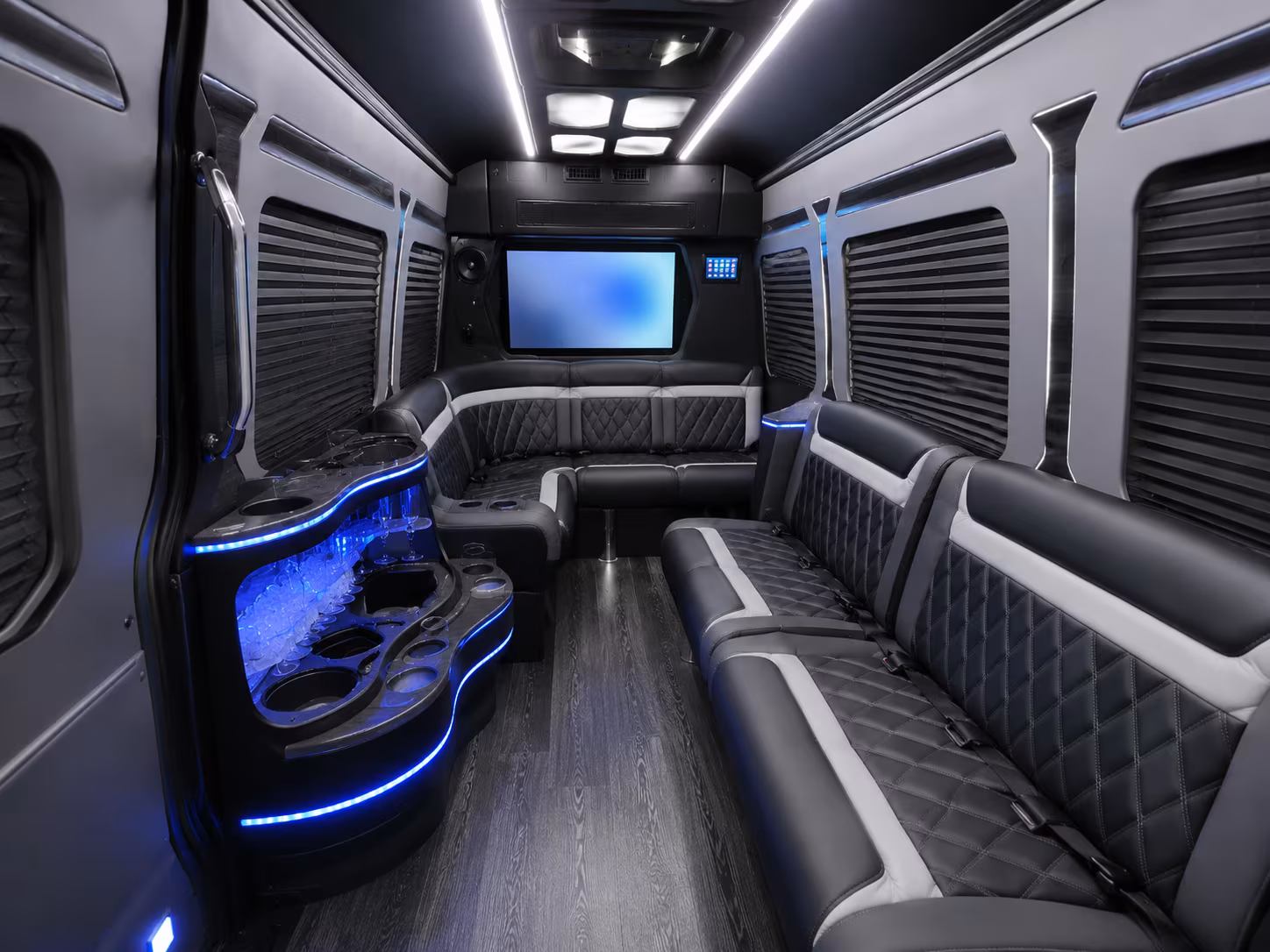 rochester sprinter limousine inside