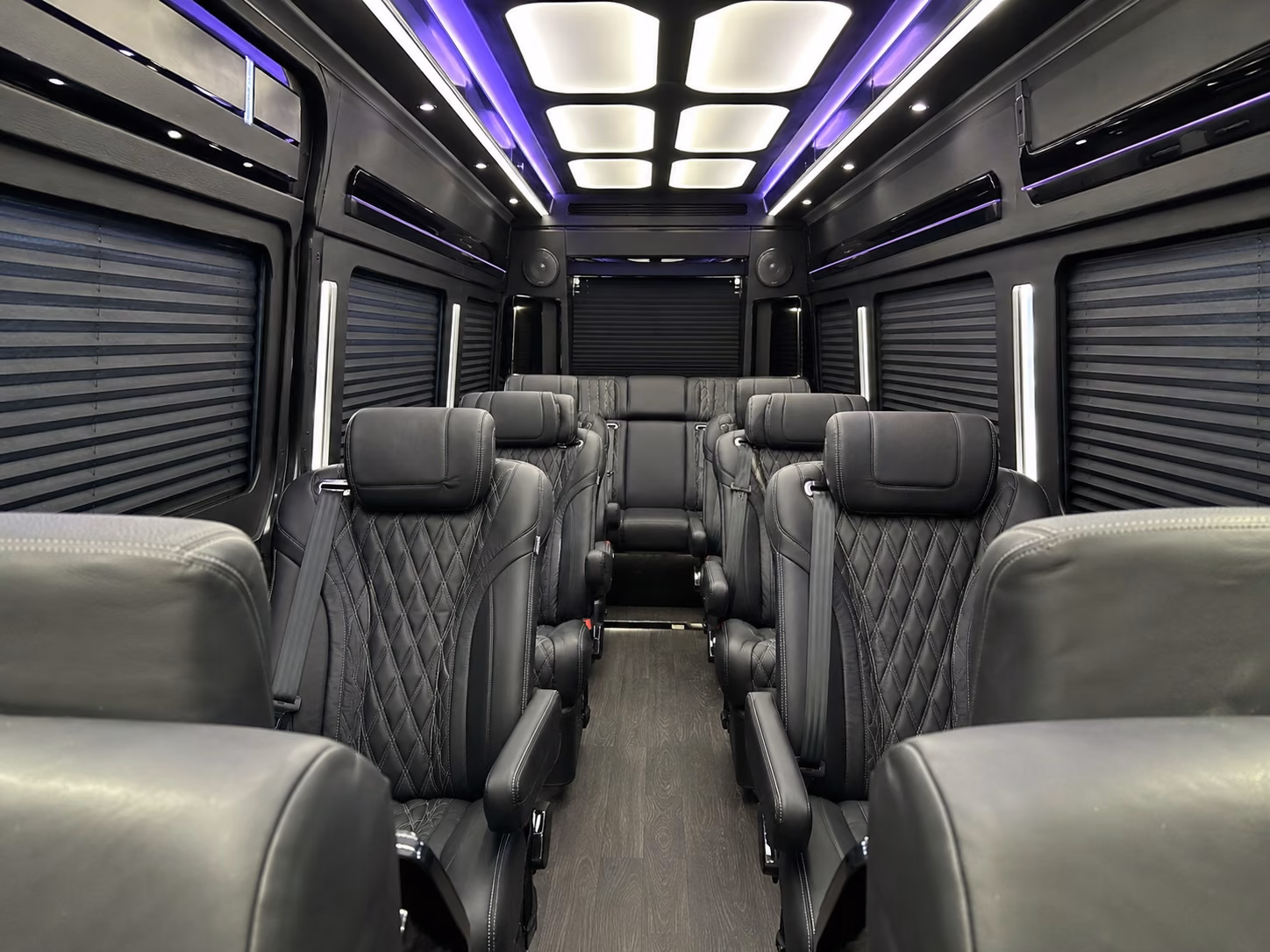 rochester sprinter van with driver inside