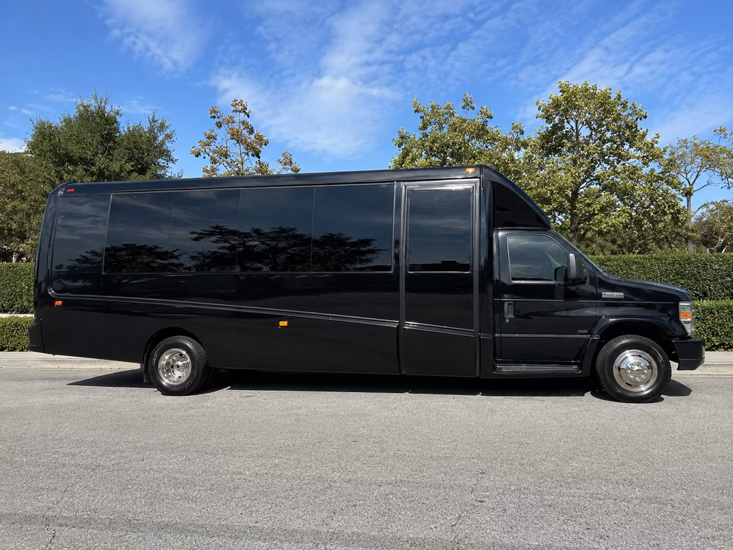 senior congregation member shuttle buses in rochester
